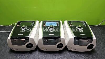 3 x Resmed Stellar 100 CPAP Units (1 x Powers Up and 2 x Draws Power) *SN 20150019475 / 20170360256 / 20160123332*