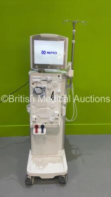 Nipro Corporation Surdial X Dialysis Machine Version 1.506 with Hoses (Powers Up with Error - See Pictures) *S/N 19DN0744*