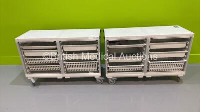 2 x Bristol Maid Trolley's