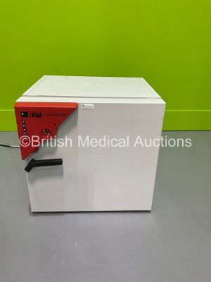 Binder BD53 Incubator (Powers Up - Missing Dial - See Pictures) *07-28781*