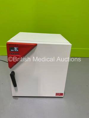 Binder BD56 Incubator *Mfd - 2017* (Powers Up) *2017000009825*