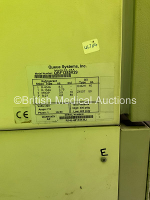 Queue Systems QBF1385V29 Freezer (Unable to Power Test Due to Cut Power Supply) - 3