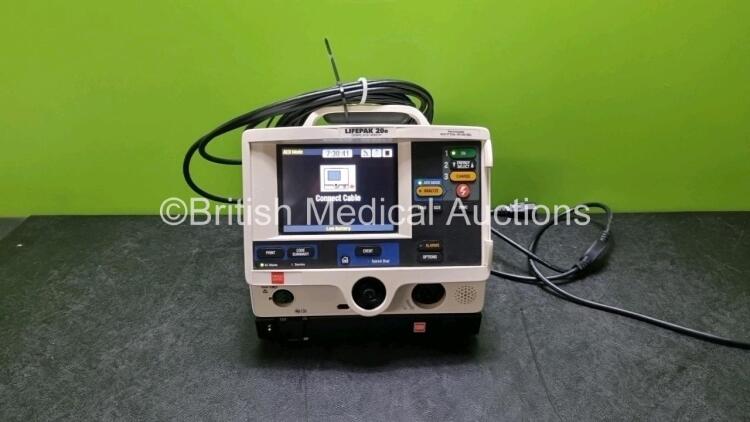Medtronic Physio Control Lifepak 20e Defibrillator / Monitor (Powers Up ...
