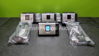 4 x ResMed Lumis 150 VPAP ST-A Units *Like New In Box* with 8 x ResMed Ref 37357 Breathing Circuits (2 x In Photo Only) *Stock Photo*
