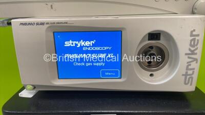 Stryker Stack System with Stryker VisionPro LED Display, Stryker PneumoSure High Flow Insufflator, Stryker SDC3 HD Information Management System, Stryker L9000 LED Light Source, Stryker 1488HD High Definition Camera Control Unit, OpCLear Suction Unit and - 3