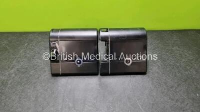 2 x Lowenstein Medical Prisma Smart Type WM 090 TD CPAPS *Mfd 2022* (Untested Due to No Power Supply, 1 x Missing Humidifier Chamber) *SN 788659 / 788700*