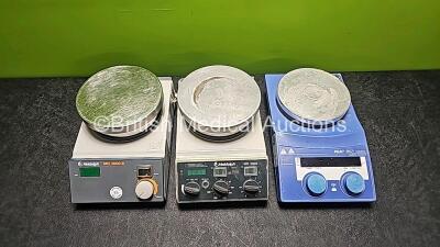 Job Lot Including 1 x Heidolph Magnetic Stirrer MR 3000 D,1 x Heidolph Magnetic Stirrer MR 3003 and 1 x IKA RCT Basic Magnetic Stirrer - 2