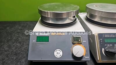 Job Lot Including 1 x Heidolph Magnetic Stirrer MR 3000 D,1 x Heidolph Magnetic Stirrer MR 3003 and 1 x IKA RCT Basic Magnetic Stirrer - 3