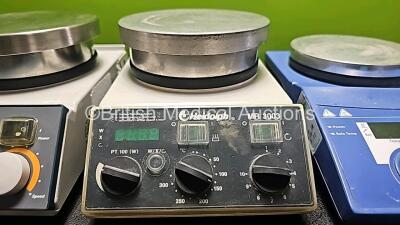 Job Lot Including 1 x Heidolph Magnetic Stirrer MR 3000 D,1 x Heidolph Magnetic Stirrer MR 3003 and 1 x IKA RCT Basic Magnetic Stirrer - 4