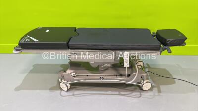 Anetic Aid QA4 Electric Surgery Trolley with Cushions and Controller - No Side Rails (Powers Up) *S/N 2083*