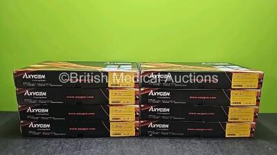 Job Lot Including 4 x Boxes of Axygen Filter Tips Ref TF-100-L-R-S and 4 x Boxes of Axygen Filter Tips Ref TF-200-L-R-S