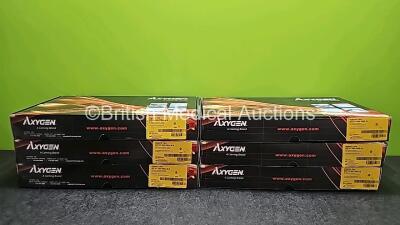 Job Lot Including 3 x Boxes of Axygen Robotic Tips Ref VT-384-10UL-R *All in Date* and 3 x Boxes of Axygen Robotic Tips Ref VT-384-70UL-R-S *All Expired*