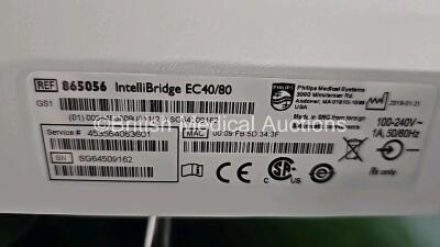 Mixed Lot Including 1 x Edan SE-1200 Express ECG *2018* (Powers Up and Missing Cover - See Photo), 1 x Alaris Asena CC MK III Syringe Pump (Powers Up with Error - See Photo), 1 x Philips IntelliBridge EC 40 (Powers Up), 1 x Judge Heating Probe and 2 x Med - 11