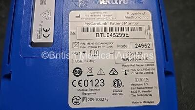 Mixed Lot Including 1 x Edan SE-1200 Express ECG *2018* (Powers Up and Missing Cover - See Photo), 1 x Alaris Asena CC MK III Syringe Pump (Powers Up with Error - See Photo), 1 x Philips IntelliBridge EC 40 (Powers Up), 1 x Judge Heating Probe and 2 x Med - 14