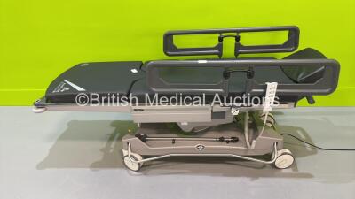 Anetic Aid QA4 Electric Surgery Trolley with Cushions and Controller (Powers Up) *S/N 2074*