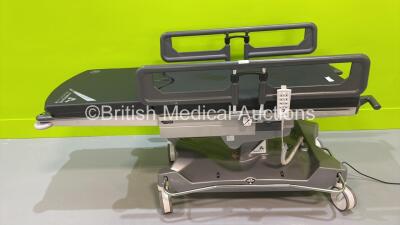 Anetic Aid QA4 Electric Surgery Trolley with Cushions and Controller (Powers Up) *S/N 2082*