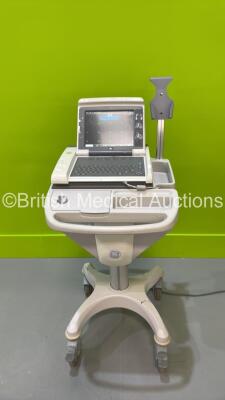 GE MAC 5500 ECG Machine on Stand (Powers Up with 110V Power Supply - Powers Supply Not Included)