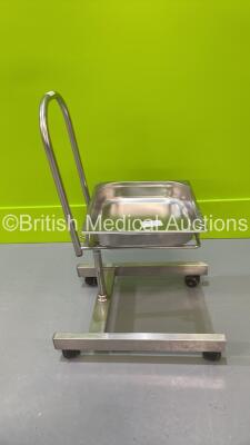 Stainless Steel Trolley with Tray