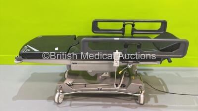 Anetic Aid QA4 Electric Surgery Trolley with Cushions and Controller (Powers Up) *S/N 2079*