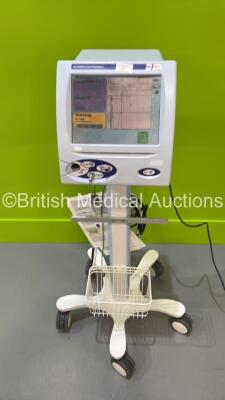 SLE5000 Infant Ventilator HFO TTV Plus Model J Software Version 5.0 on Stand with Hoses (Powers Up) *S/N 53066* ** Mfd 2009 **