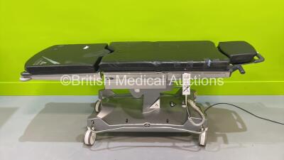 Anetic Aid QA4 Electric Surgery Trolley with Cushions and Controller - No Side Rails (Powers Up) *S/N 2071*