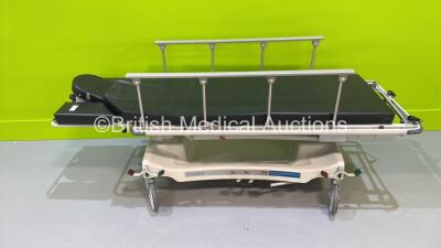 Steris Hausted Surgi-Stretcher Series Articulated Head Surgery Trolley with Cushions (Hydraulics Tested Working)