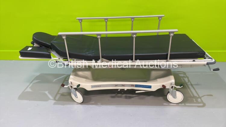 Steris Hausted Surgi-Stretcher Series Articulated Head Surgery Trolley with Cushions (Hydraulics Tested Working)