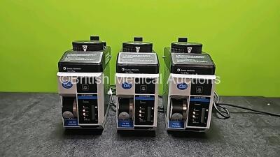 3 x Datex-Ohmeda Tec 6 Plus Desflurane Vaporizers (All Power Up)