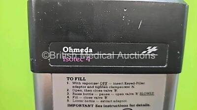 Datex-Ohmeda Isotec 4 Isoflurane Vaporizer - 4