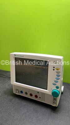 Datex-Ohmeda Cardiocap/5 Patient Monitor with NIBP,ECG,SpO2,P1,P2,T1,T2 and Printer Options (Powers Up with Faulty Screen - See Photos) - 2