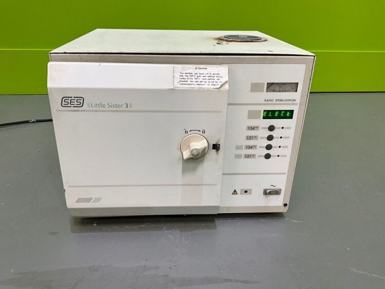 Eschmann Little Sister 3 Autoclave (Powers Up - Unable to Open Door - Alarm Sounding)