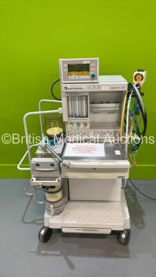 Datex-Ohmeda Aestiva/5 MRI Anaesthesia Machine with Datex-Ohmeda Aestiva 7900 SmartVent Software Version 4.8 PSVPro, Bellows, Absorber and Hoses (Powers Up) *S/N AMTM00194*"