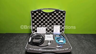 Deltex Medical PhysioFlow Q-Link with Accessories in Case *SN A1708M0120*