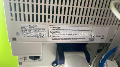 Fukuda Denshi Dynascope DS-8500 Main Unit System with HS-8312N Module Including Patient Cables (Powers Up) - 6