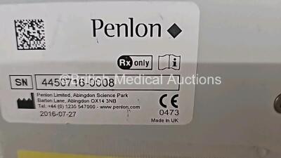 Penlon Prima 445 Anesthesia Machine (Damaged Case - See Photo) *SN 4450716-0008* - 8