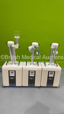 3 x DC Dental Vacuum Systems Model DV-2130 (All Power Up)