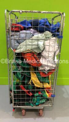 Mixed Cage Including Splints, Bags and Blankets (Cage Not Included)