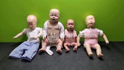 4 x Infant/Baby Training Manikins