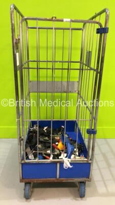 Cage of Ambulance Mounting Points and Straps (Cage Not Included)