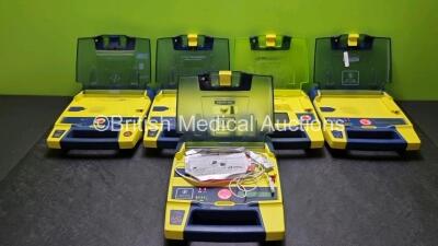 Job Lot Including 2 x Cardiac Science Powerheart AED G3 Defibrillators, 1 x Cardiac Science Powerheart AED G3 Pro Defibrillator And 2 x Cardiac Science AED Trainers