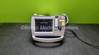 Zoll R Series Plus Defibrillator / Monitor (Powers Up) Including Pacer, ECG and Printer Options with Paddle Lead *SN AF08L006322*