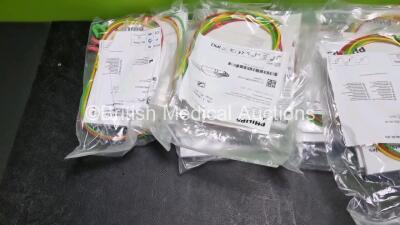 12 x Philips M41674A 3 Lead ECG Leads - 3