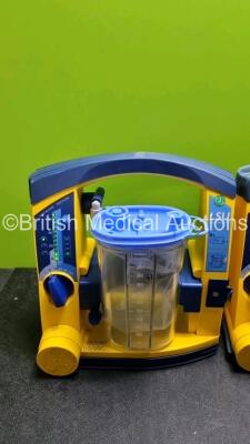 3 x LSU Laerdal Suction Units (All Power Up) with 3 x Suction Cups *SN 78081667811 / 78050216930 / 78041686978* - 4