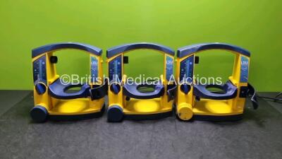 3 x LSU Laerdal Suction Units (All Power Up) *SN 78231074200 / 78061293966 / 78231074209*