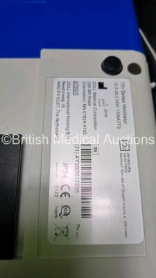 Zoll Z-Vent 731 Series Ventilator *Mfd 2019* EMV Version 05.22.00, SPM Version 05.20.00, Hours of Operation - 9 Minutes (Powers Up - Like New) In Case with 1 x Infants Circuit Kit Ref 499-0027-0, 1 x Hose Ref HA1DSX1.B and 1 x AC / DC Power Supply *SN (21 - 8