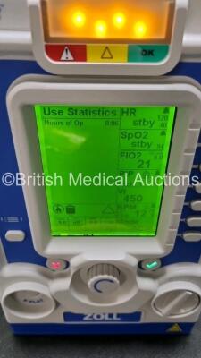 Zoll Z-Vent 731 Series Ventilator *Mfd 2019* EMV Version 05.22.00, SPM Version 05.20.00, Hours of Operation - 6 Minutes (Powers Up - Like New) In Case with 1 x Infants Circuit Kit Ref 499-0027-0, 1 x Hose Ref HA1DSX1.B and 1 x AC / DC Power Supply *SN (21 - 3