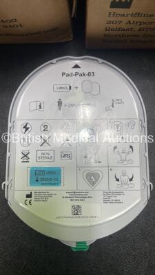 30 x HeartSine Pad-Pak-03 Pads *Out of Date* - 3