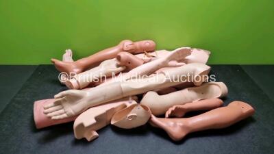 Job Lot of Various Training Manikin Parts - 4