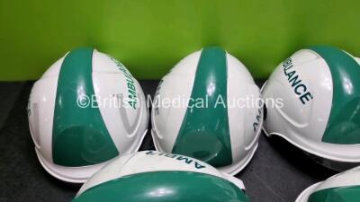 6 x Ambulance Safety Helmets - 2