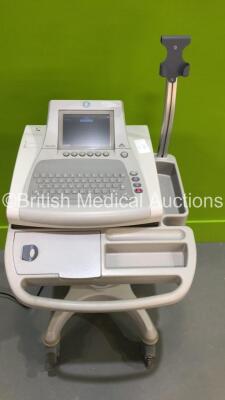 GE MAC 3500 ECG Machine on Stand (Powers Up)